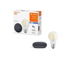 Ledvance Ledvance - Inteligentní reproduktor Google Nest Mini + LED Žárovka SMART+ E27