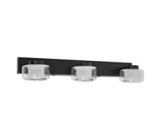 Ledvance Ledvance-LED Koupelnové nástěnné svítidlo ORBIS FLAME 3xLED/5,5W/230V IP44 černá