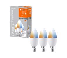 Ledvance SADA 3x LED Stmívatelná žárovka SMART+ E14/5W/230V 2700K-6500K - Ledvance