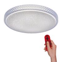 LEUCHTEN DIRECT LED stropní svítidlo, Smart Home, RGB plus W, bílé MEDION RGB plus 3000-5000K LD 14745-00 Čirá