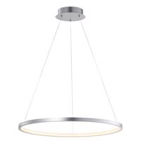 LEUCHTEN DIRECT LED závěsné svítidlo, kruhové, ?60cm, stříbrná 3000K LD 11524-21