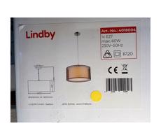 Lindby Lindby - Lustr na lanku NICA 1xE27/60W/230V