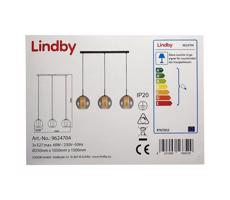 Lindby Lindby - Lustr na lanku YELA 3xE27/60W/230V