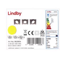 Lindby Lindby - SADA 3x LED Podhledové svítidlo ANDREJ LED/4W/230V