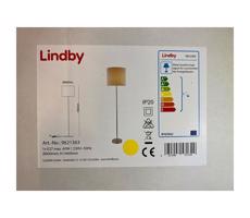 Lindby Lindby - Stojací lampa PARSA 1xE27/60W/230V