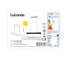 Lucande Lucande - LED Stmívatelný lustr na lanku EBBA 5xLED/5W/230V