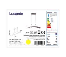 Lucande Lucande - LED Stmívatelný lustr na lanku MARIJA LED/22W/230V