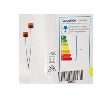 Lucande Lucande - Stojací lampa JULJANA 2xE14/40W/230V