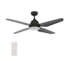 Lucci air Lucci Air 212998 - LED Stropní látor ARIA LED/18W/230V černá + DO