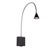 Lucide Lucide 18293/03/30 - LED Flexibilní lampička BUDDY LED/3W/230V černá