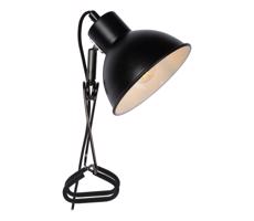 Lucide Lucide 45987/01/30 - Lampa s klipem MOYS 1xE27/40W/230V černá