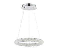 Luxera LUXERA  - LED Křišťálový lustr na lanku ALMEDA LED/24W/230V