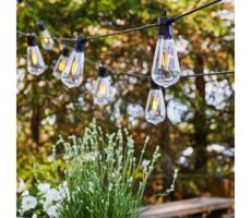 Markslöjd Markslöjd 107293 - LED Venkovní dekorační řetěz GIRLANDA GARDEN 10xLED 5,5m IP44