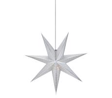 Markslöjd Markslöjd 705788 - Vánoční dekorace GLITTER 1xE14/25W/230V pr. 75 cm stříbrná