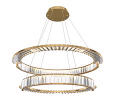 Maytoni Maytoni P097PL-L90G4K - LED Lustr na lanku KRONE LED/90W/230V pr. 80,5 cm zlatá