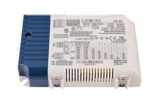 Meanwell LED-napájení DIM, Multi CC, LCM-40BLE / Casambi plus Push konstantní proud 350/500/600/700/900/1050 mA IP20 stmívatelné 2-100V DC 42,00 W 862244