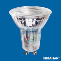 MEGAMAN LED reflector PAR16 4.5W GU10 4000K 400lm/35° NonDim 15Y LR6304.5LN-WFL/CW Studená bílá