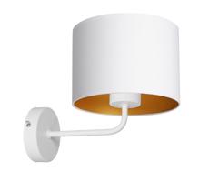 Nástěnná lampa ARDEN 1xE27/60W/230V bílá/zlatá