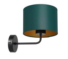 Nástěnná lampa ARDEN 1xE27/60W/230V zelená/zlatá