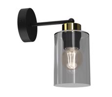 Nástěnná lampa CHIC 1xE27/60W/230V černá/šedá