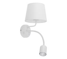 Nástěnná lampa MAJA 1xE27/15W/230V + 1xGU10/10W/230V bílá