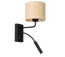 Nástěnná lampa RATTAN 1xE27/60W+1xG9/8W/230V ratan