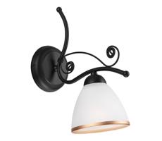 Nástěnná lampa RETRO II 1xE27/60W/230V černá matná