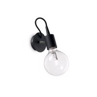 Nástěnné svítidlo Ideal Lux Edison AP1 nero 148908 černé