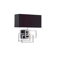 Nástěnné svítidlo Ideal Lux Luxury AP1 cromo 201054 1x60W chromové