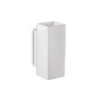 Nástěnné svítidlo Ideal Lux Paul AP2 Square Bianco 231129 G9 2x40W IP20 hranaté bílé