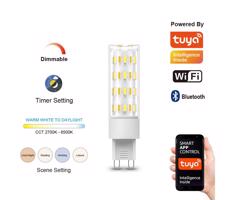 NEO LITE Smart žárovka LED G9 4W CCT, teplá, studená bílá, stmívatelná, WiFi, TUYA