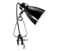 Nordlux Nordlux - Stolní lampa s klipem CYCLONE 1xE14/15W/230V černá