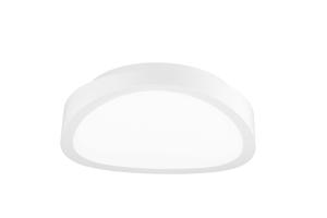 Nova Luce Bílé nepravidelné stropní LED svítidlo Onda - pr. 400 x 115 mm, 27 W, bílá NV 61471601