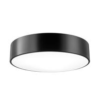 Nova Luce Moderní přisazené stropní svítidlo Finezza v několika variantách - 3 x 10 W, pr. 500 mm, matná černá NV 550403