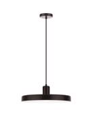 Nova Luce Moderní závěsné svítidlo Chioto v elegantním černém designu - 1 x 60 W, pr. 600 mm NV 540601