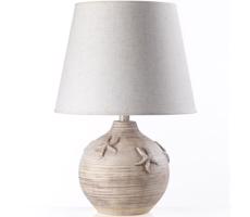 ONLI ONLI - Stolní lampa MARINA 1xE27/22W/230V béžová/ bílá 60 cm