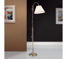 Orion Orion Stl 12-1101/1 - Stojací lampa TONIA 1xE27/60W/230V 183 cm bílá/bronz