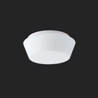 OSMONT 47120 CRATER 1 stropní/nástěnné skleněné svítidlo bílá IP43 4000 K 1W LED