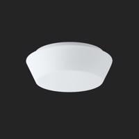 OSMONT 51932 CRATER 2 stropní/nástěnné skleněné svítidlo bílá IP43 4000 K 10W LED