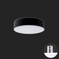 OSMONT 67149 ERIS CV3 stropní/nástěnné skleněné polovestavné svítidlo bílá / bílo - černá IP44 3000 K 33W LED