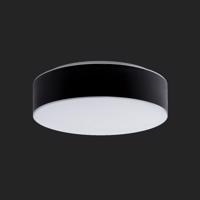 OSMONT 67542 ERIS C3 stropní/nástěnné skleněné svítidlo bílá / bílo - černá IP43 4000 K 33W LED