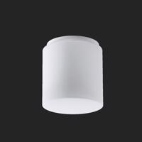 OSMONT 67600 ALKOR 3 stropní/nástěnné skleněné svítidlo bílá IP44 4000 K 8W LED