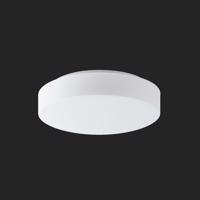 OSMONT 68064 ELSA 3 stropní/nástěnné skleněné svítidlo bílá IP44 3000 K 14W LED nouzové kombinované 3 h