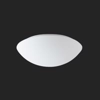 OSMONT 70382 AURA 10 IP stropní/nástěnné skleněné svítidlo bílá IP65 3000 K 20W LED nouzové kombinované 3 h