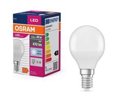 Osram 4058075147911 žárovka LED bílá neutrální E14 230VAC 470lm P 5,5W 4000K