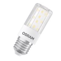 Osram 4058075607347 LED EEK2021 E A - G E27 Batterieform 7.3 W = 60 W teplá bílá Čirá 4058075607347