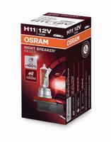 OSRAM H11 12V 55W PGJ19-2 NIGHT BREAKER SILVER plus 100procent 1ks 64211NBS 4052899992665