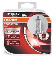 OSRAM H11 24V 55W PGJ19-2 TRUCKSTAR PRO plus 100procent více světla Duobox 64216TSP-HCB-A 4052899904644