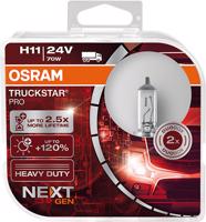 OSRAM H11 24V 70W PGJ19-2 TRUCKSTAR PRO NEXT GEN plus 120procent více světla 2ks 64216TSP-HCB 4062172150477