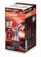 OSRAM H11 64211NL NIGHT BREAKER LASER 55W 12V plus 150procent